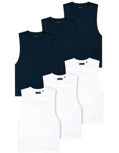 6-Pack Stock Tank in Multi