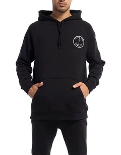 Stock & Co Anchor Hoodie in Black