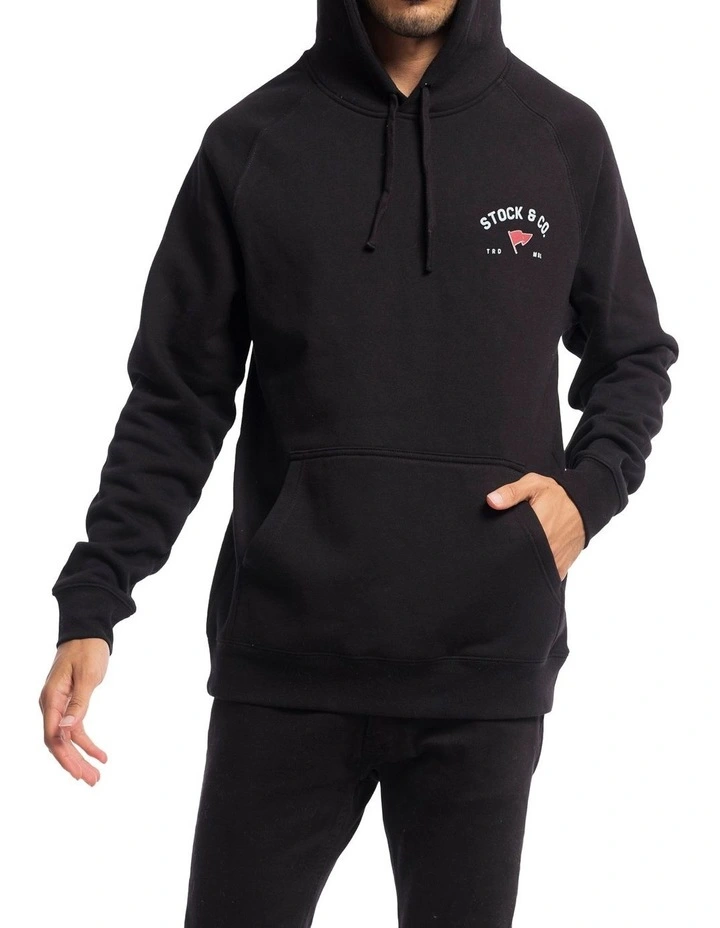 Lauderdale Hoodie in Black image 3