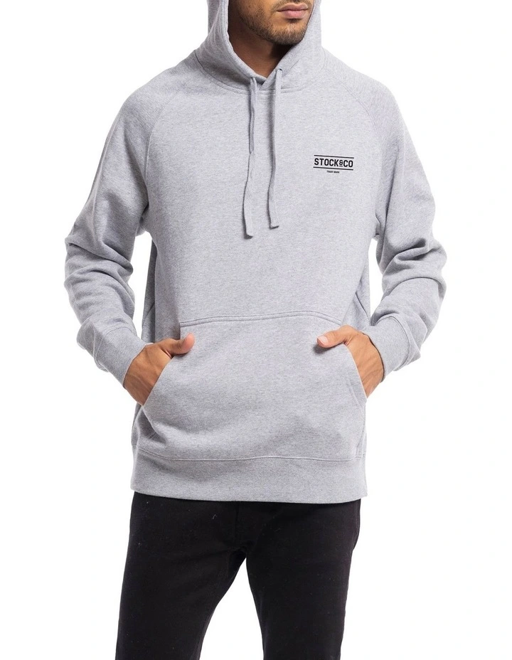 Chelsea Hoodie in Marle Grey image 3