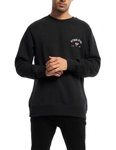 Lauderdale Crewneck in Black