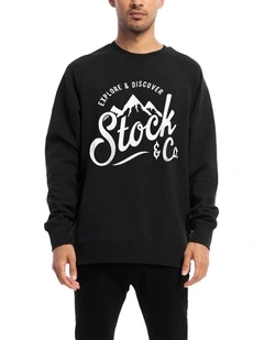 Original Explorer Crewneck in Black