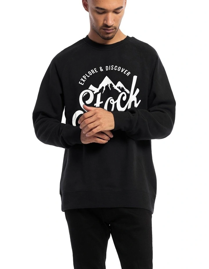Original Explorer Crewneck in Black image 3