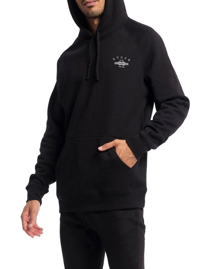 Knot Hoodie in Black image 3