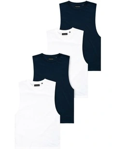 4-Pack Stock Tank in Multi