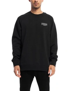 Chelsea Crewneck in Black