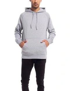 Stock Hoodie in Marle Grey