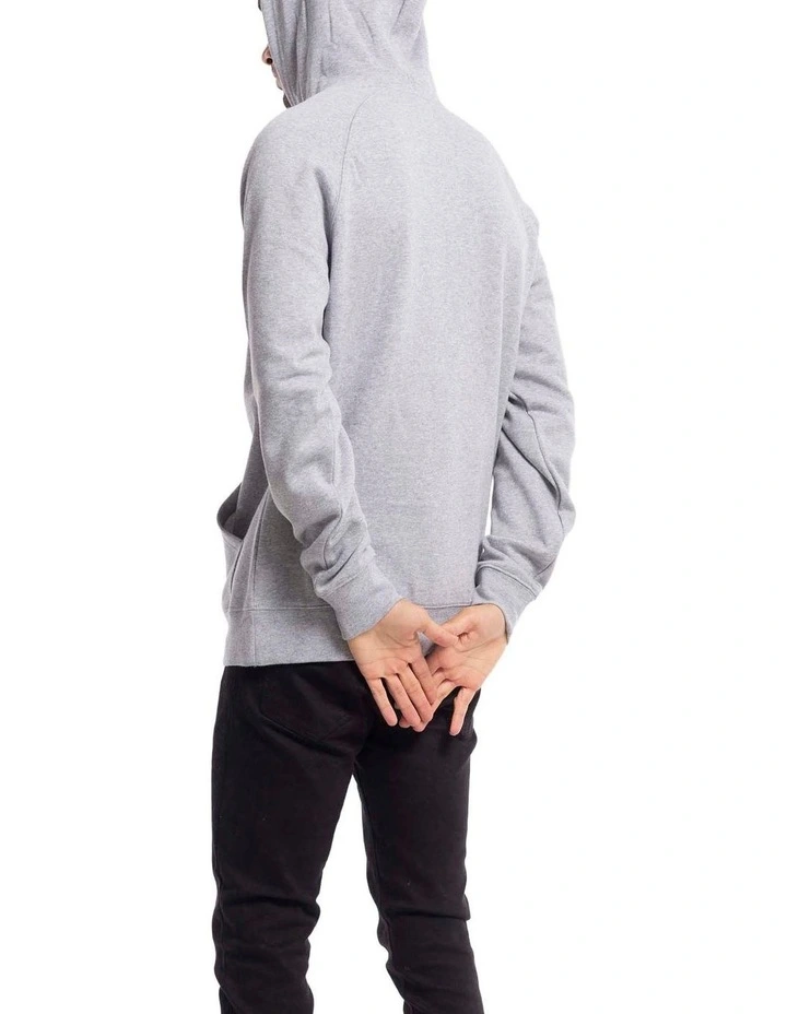 Stock Hoodie in Marle Grey image 2