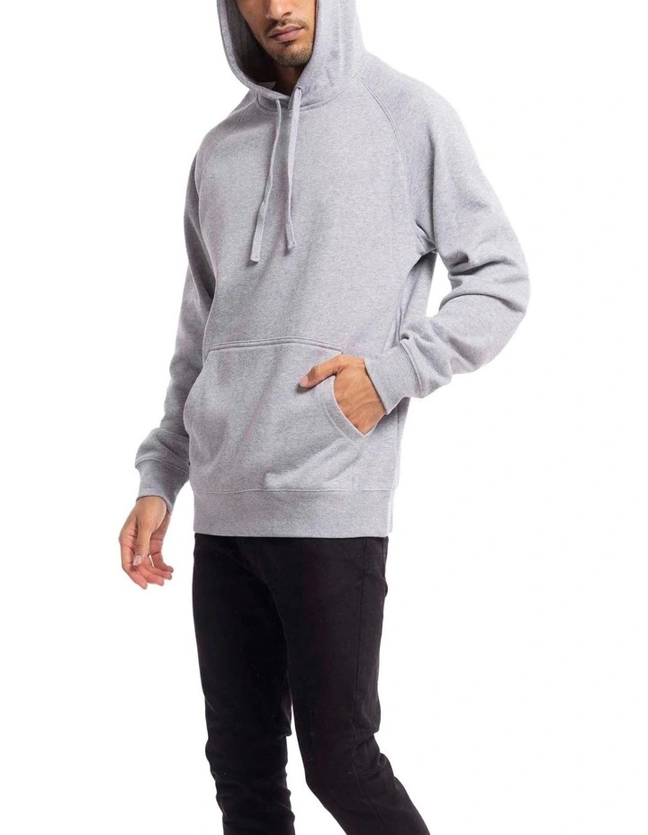 Stock Hoodie in Marle Grey image 3