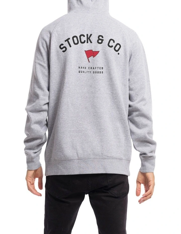 Lauderdale Hoodie in Marle Grey image 2