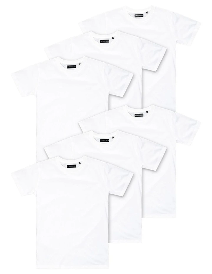 6-Pack Stock Tee in Multi image 1