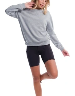 Weekender Crewneck in Marle Grey