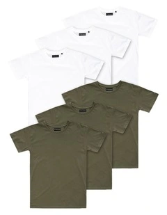 6-Pack Stock Tee in Multi