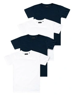 4-Pack Stock Tee in Multi