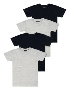 4-Pack Stock Tee in Multi
