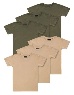 6-Pack Stock Tee in Multi