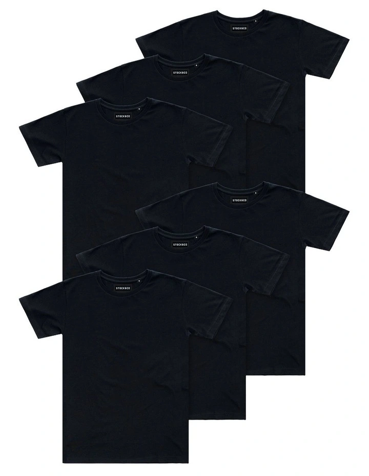 6-Pack Stock Tee in Multi image 1