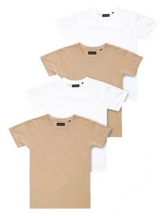 4-Pack Stock Tee in Multi