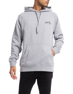 Scroll Hoodie in Marle Grey