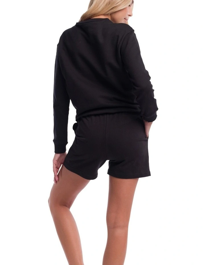Weekender Crewneck in Black image 2
