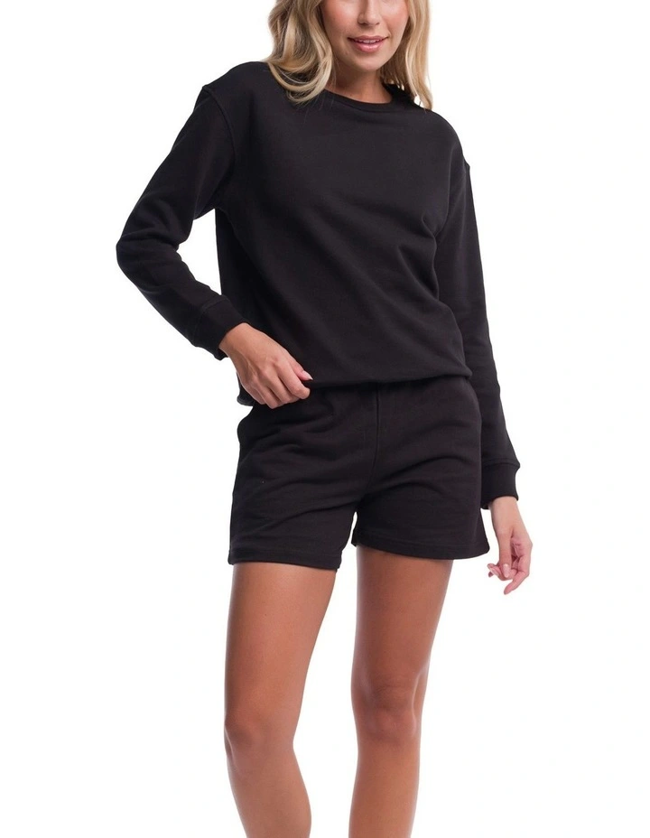 Weekender Crewneck in Black image 3