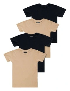 4-Pack Stock Tee in Multi