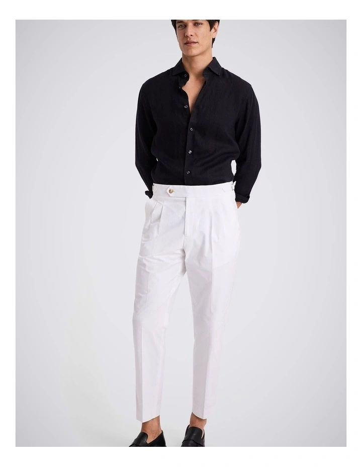 Black Linen Shirt image 4