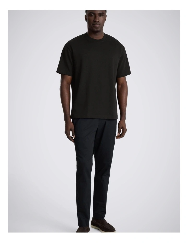 Black Heavy Weight Cotton T-Shirt image 3