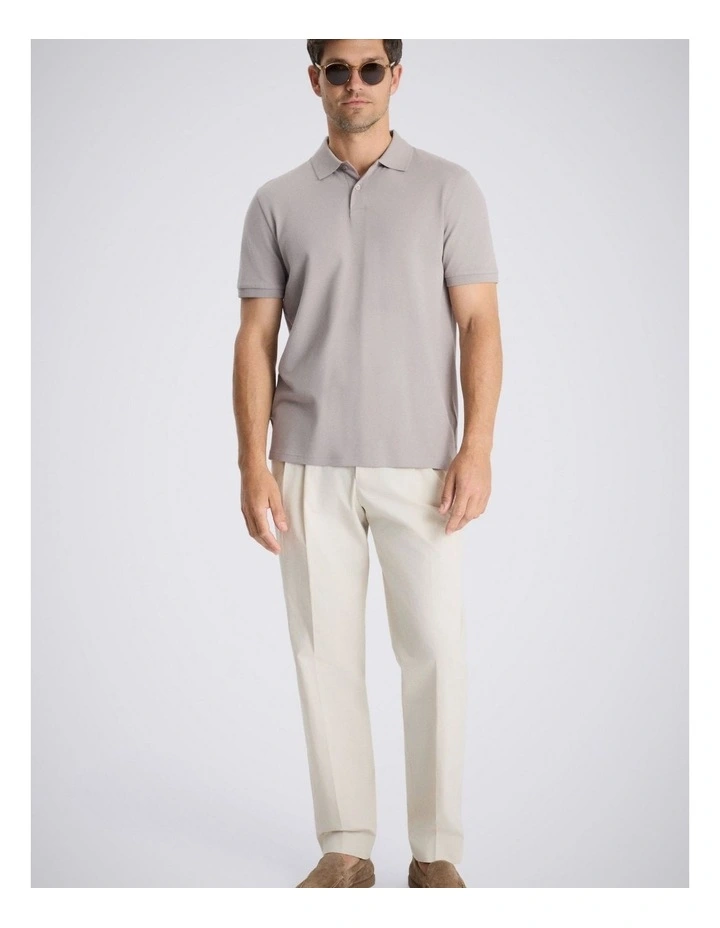Granite Cotton Pique Polo Shirt image 2