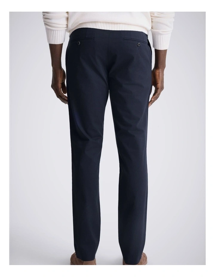 Slim Fit Navy Cotton Chino image 2