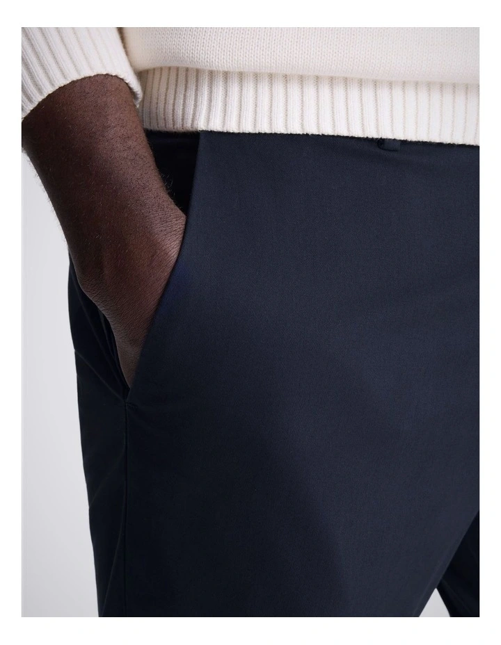 Slim Fit Navy Cotton Chino image 3