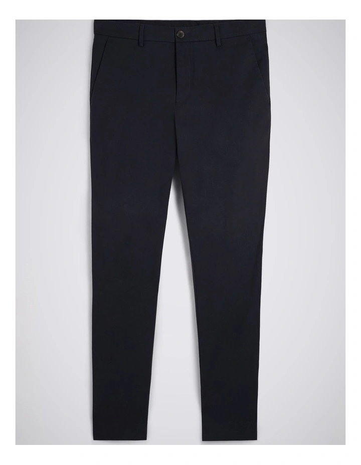 Slim Fit Navy Cotton Chino image 5