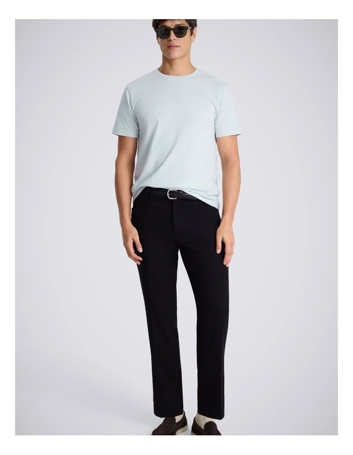 Light Blue Cotton Crew-Neck T-Shirt image 3