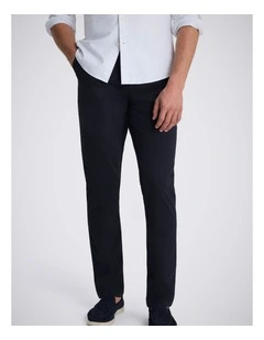 Tailored Fit Navy Cotton Chinos