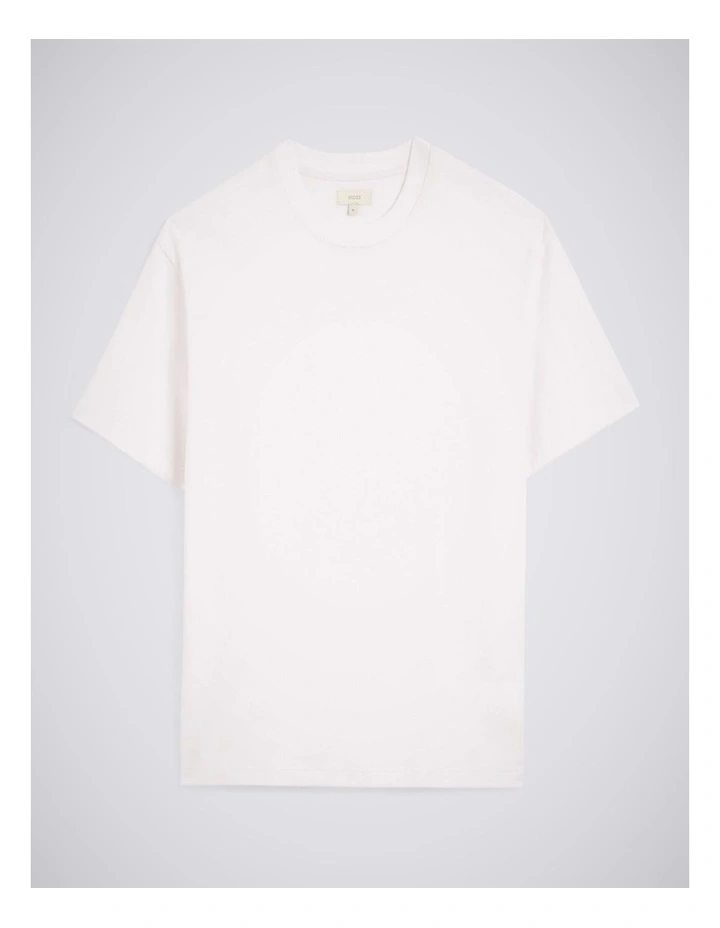 White Heavy Weight Cotton T-Shirt image 4