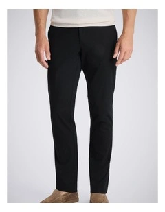 Tailored Fit Black Chinos