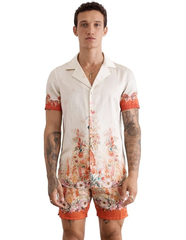 Bouquet Jean Short Sleeve Shirt image 1