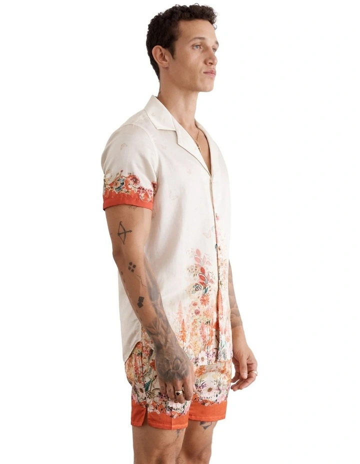 Bouquet Jean Short Sleeve Shirt image 2