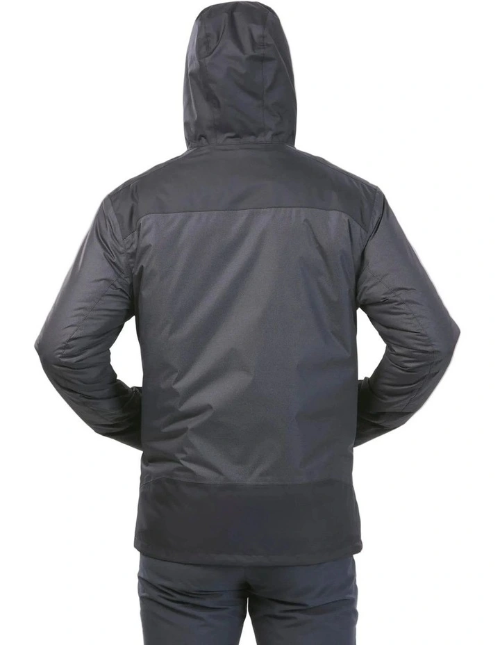 Decathlon - Mens waterproof hiking jacket -10C, NH500 - Black image 4