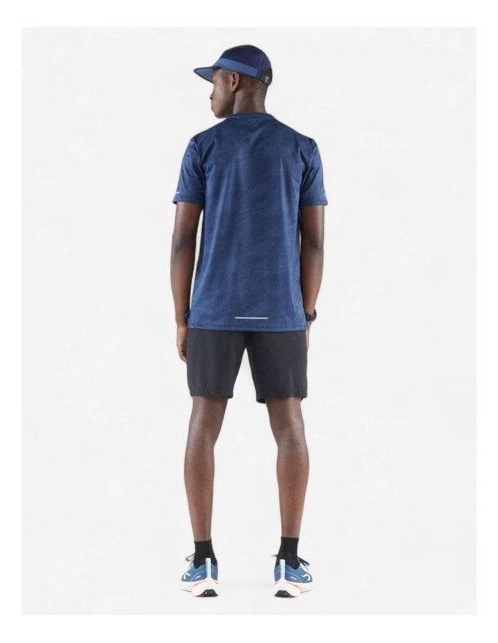 Decathlon - Men's Breathable Running T-shirt KIPRUN Run 500 Dry - Midnight blue image 6