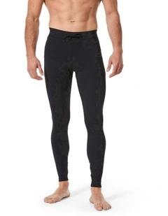 Decathlon - Mens surfing UV-protection leggings, 100 black