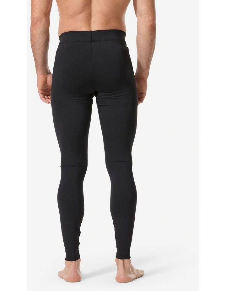 Decathlon - Mens surfing UV-protection leggings, 100 black image 2