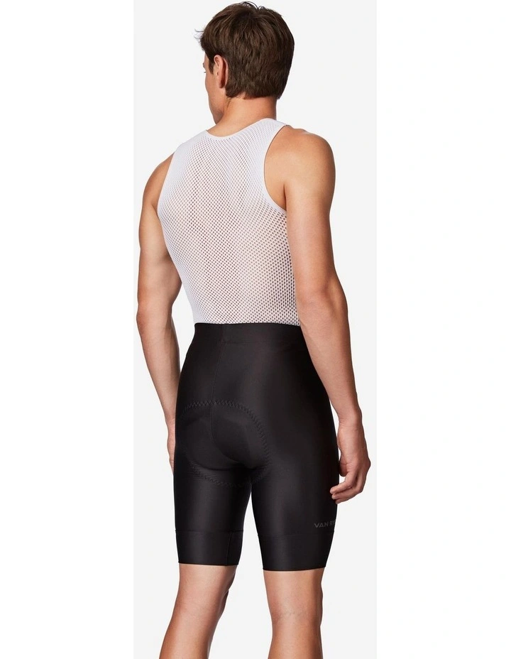 Decathlon - Men's Road Cycling Bibless Shorts Essential - Black image 2