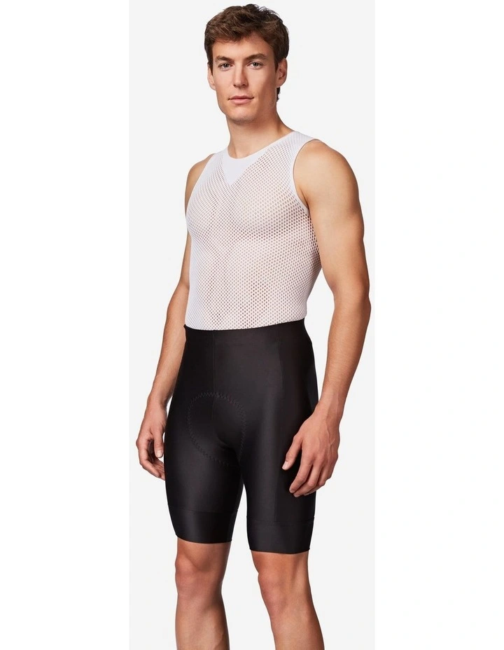 Decathlon - Men's Road Cycling Bibless Shorts Essential - Black image 4