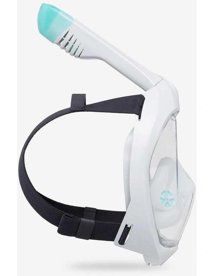 Decathlon - Adult Easybreath snorkelling surface mask grey -no bag- image 2