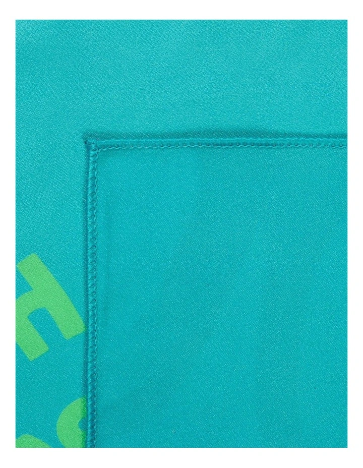 Microfibre Swimming Towel Size XL 110 x 175 cm, friends print turquoise image 6