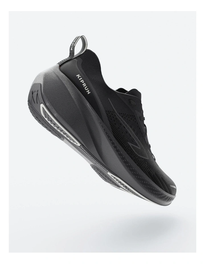 Decathlon - Men's Running Shoes - Kiprun Cushion 500 - Full Black image 3