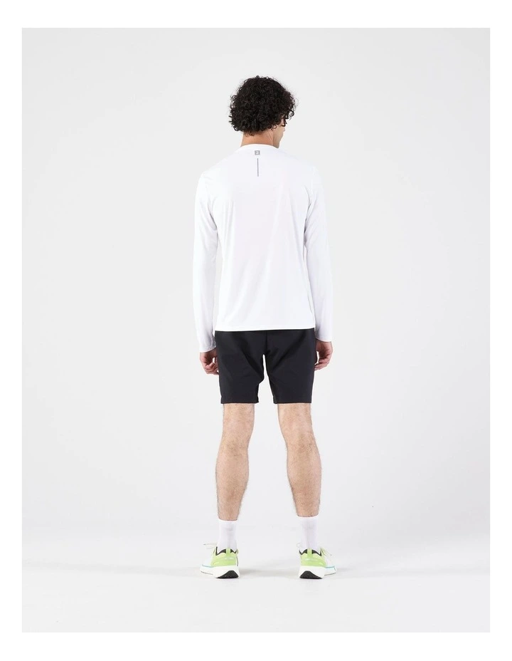 Decathlon - Men's Running Long-Sleeved T-Shirt Anti-UV - Kiprun Dry 500 UV White image 4