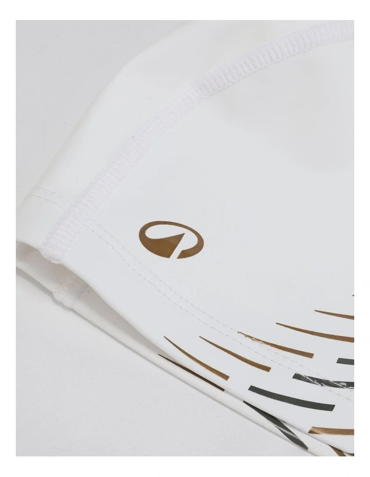 Decathlon - Coated mesh swimming cap size M cuti gold image 5