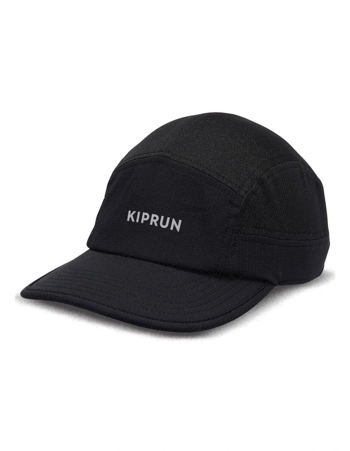 Decathlon - Unisex Running Cap - Kiprun 5 Panels Black image 1